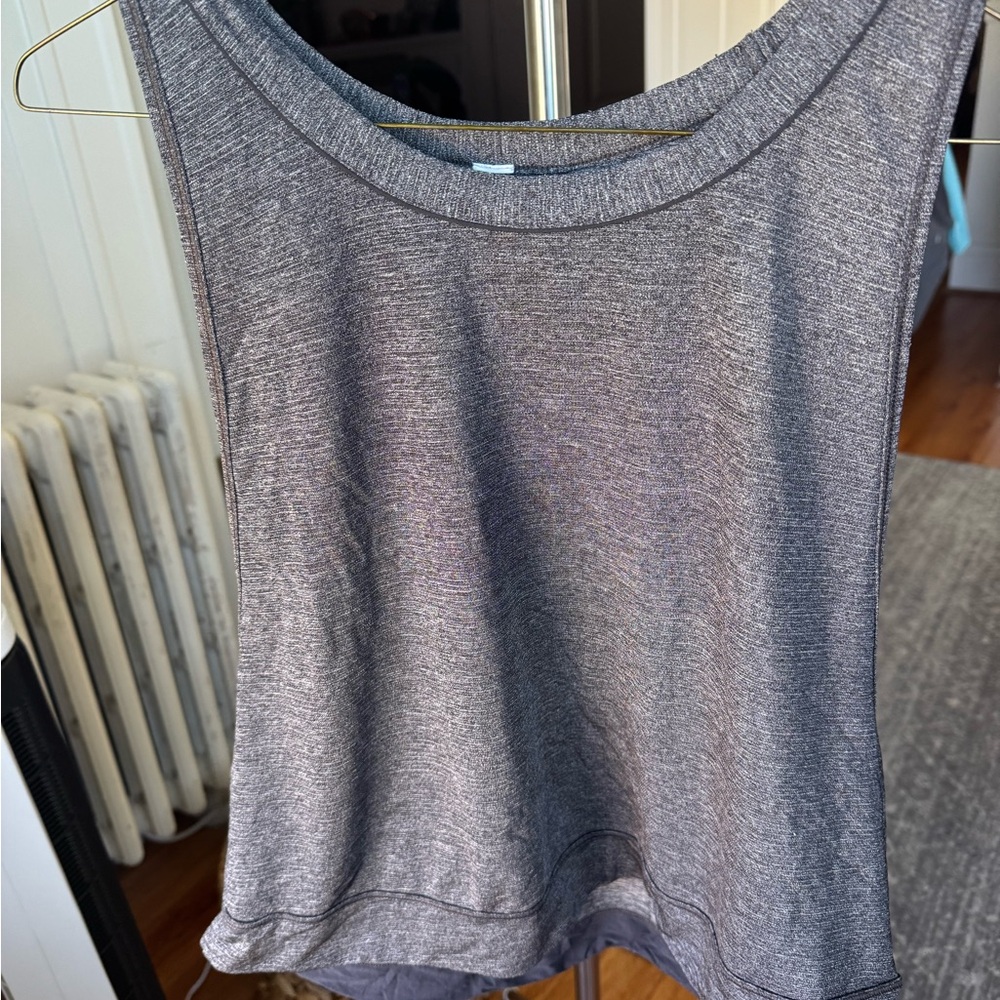 Lululemon Grey Athletic Tank